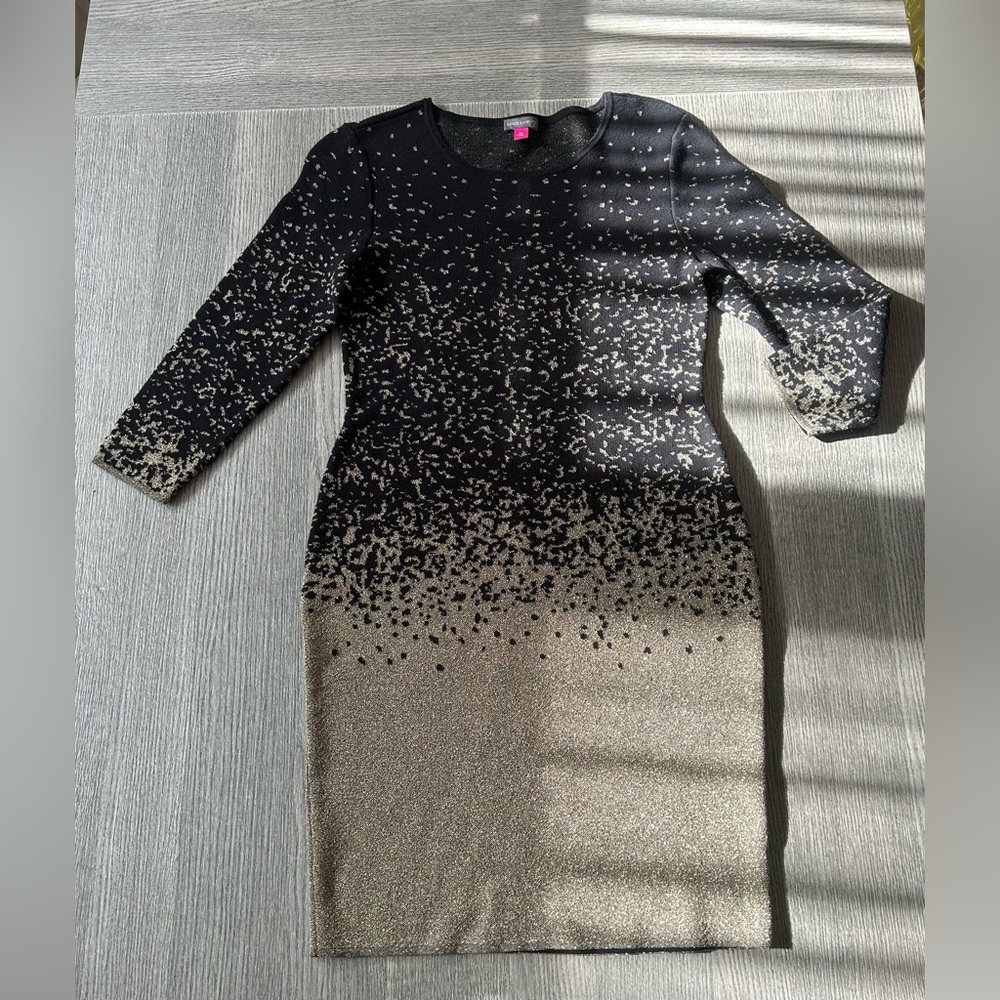 Shimmering Black Fabric